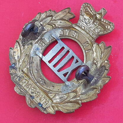 13th Hussars - Bi-Metal Cap Badge - Image 2