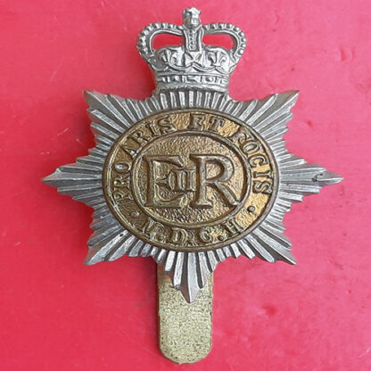 The Middlesex Yeomanry - Queen's Crown Bi-Metal Cap Badge