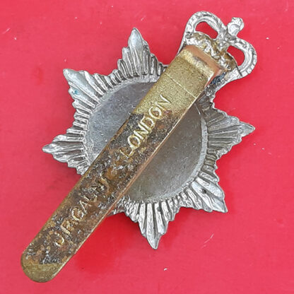The Middlesex Yeomanry - Queen's Crown Bi-Metal Cap Badge - Image 2