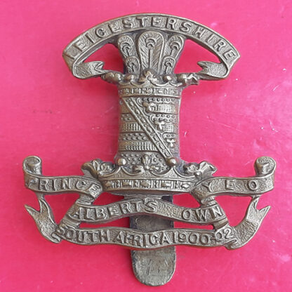 The Leicestershire Yeomanry - Gilding Metal Cap Badge