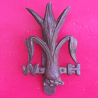 The Welsh Horse - Bronzed Cap Badge