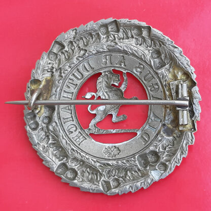 The 5th Volunteer Battalion The Black Watch - Piper's Plaid Brooch - Image 2