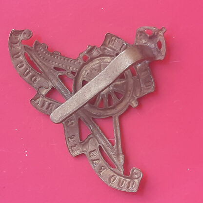 The Royal Artillery - King's Crown Gilding Metal Cap Badge - Image 2