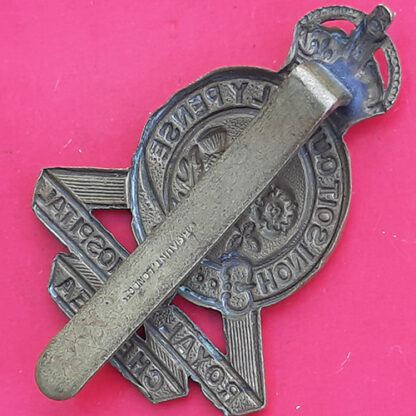 The Royal Hospital Chelsea - King's Crown Gilding Metal Cap Badge - Image 2