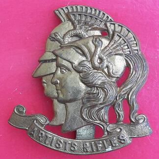 The Artists Rifles - Gilding Metal Cap Badge