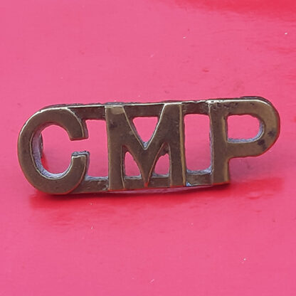 (Canada) The Canadian Military Police Corps- Gilding Metal Shoulder Title