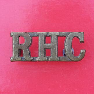 (Canada) The Royal Highlanders Of Canada (Black Watch) - Gilding Metal Shoulder Title