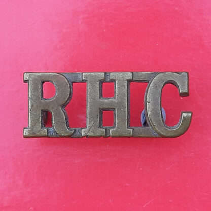 (Canada) The Royal Highlanders Of Canada (Black Watch) - Gilding Metal Shoulder Title