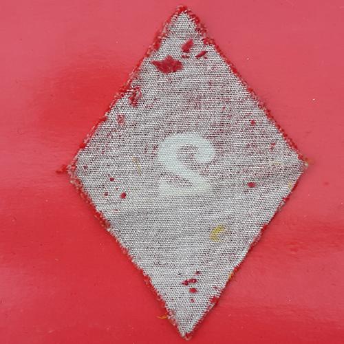 2nd Corps - Printed Cloth Formation Badge - Image 2