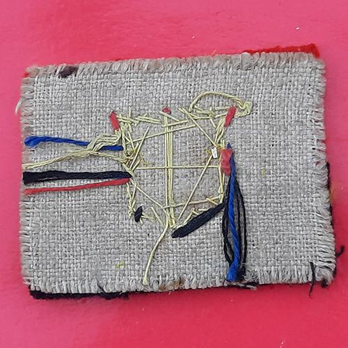 The War Office - Woven Cloth Formation Badge - Image 2