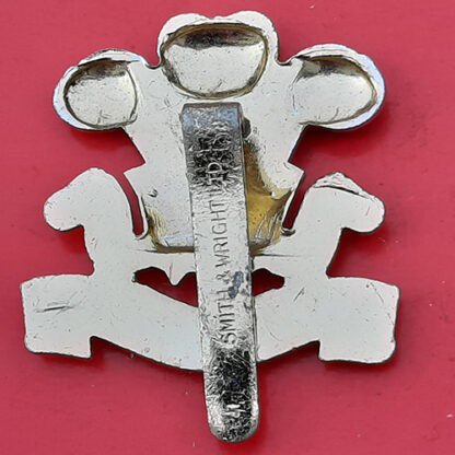 The Welsh Regiment -  Gold & Silver Anodised Cap Badge - Image 2