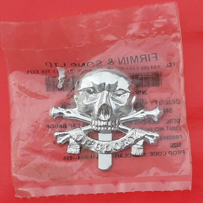 The Queen's Royal Lancers - Silver Anodised Cap Badge