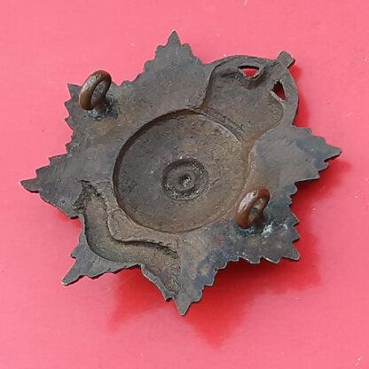 The Hampshire Regiment - Officer's WW1 Bronzed Cap Badge - Image 2