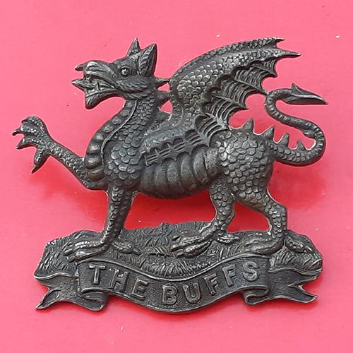 The Buffs - Officer's Service Dress Bronze Cap Badge