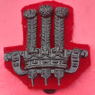 The 2nd King Edward's Own Gurkha Rifles - Blackened Brass Cap Badge