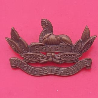 The Gloucestershire Regiment - Officer's Service Dress Bronze Collar Badge
