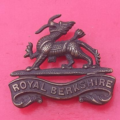 The Royal Berkshire Regiment - Officer's Service Dress Bronze Collar Badge