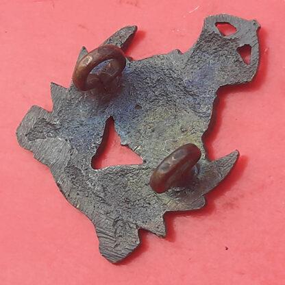 The Intelligence Corps - King's Crown Officer's Service Dress Bronze Collar Badge - Image 2