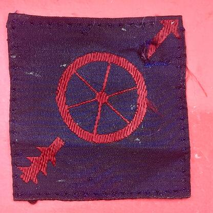5th Army Group (Anti-Aircraft) Royal Artillery - Silk Cloth Formation Badge