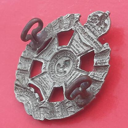 Tower Hamlets Rifles - Small Field Service Cap Badge - Image 2