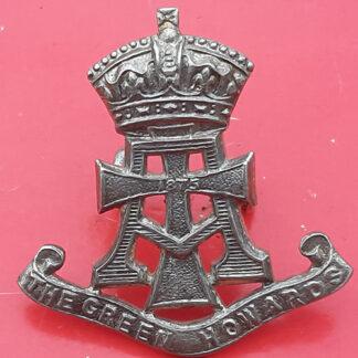 Green Howards - Officer's Silver Cap Badge