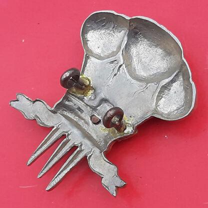 10th Hussars - Bi-Metal Tent Hat Badge - Image 2