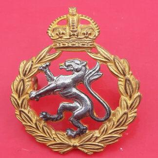 Women's Royal Army Corps - King's Crown Silver & Gilt Cap Badge