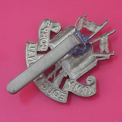 Army Education Corps - Gilding Metal Cap Badge - Image 2