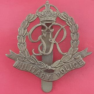 Military Police - King's Crown Gilding Metal Cap Badge