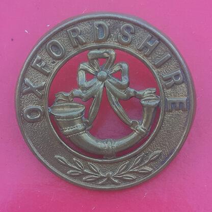 Oxfordshire Light Infantry - Gilding Metal Helmet Plate Centre