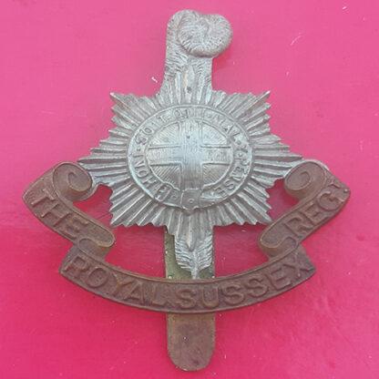 Royal Sussex Regiment - Bi-Metal Cap Badge