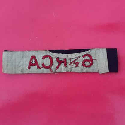 (canada) - 6th Anti-Tank Unit Royal Canadian Artillery - Cloth Shoulder Title - Image 2