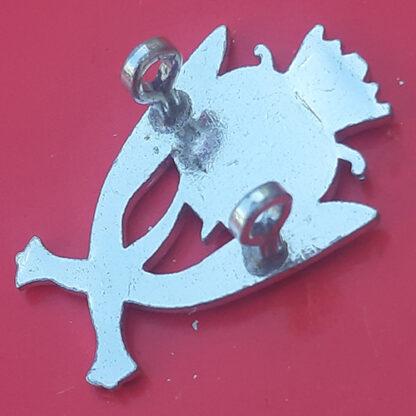 7th Gurkha Rifles - Silver Anodised Cap Badge - Image 2