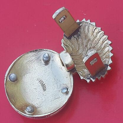 Royal Welsh Fusiliers - Gold & Silver Anodised Cap Badge - Image 2