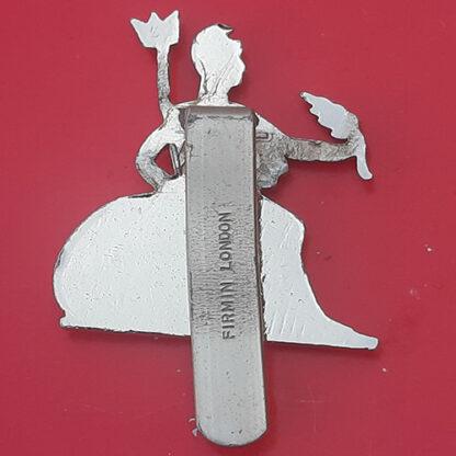 Royal Norfolk Regiment - Gold Anodised Cap Badge - Image 2