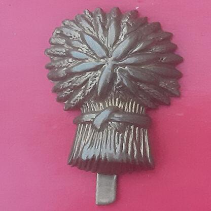 The Lothian & Border Horse - Gilding Metal Cap Badge