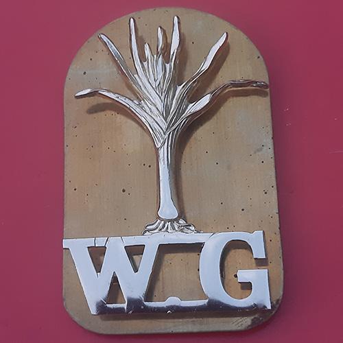 The Welsh Guards - Gold Anodised Shoulder Title