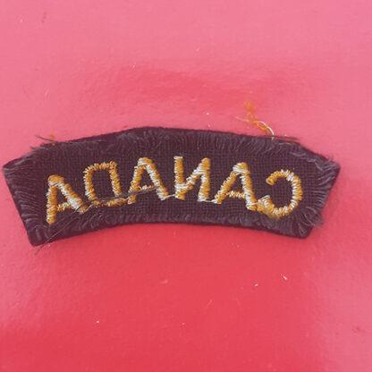 (Canada) "Canada" - Cloth Shoulder Title - Image 2