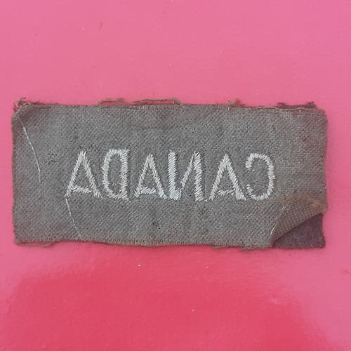 (Canada) "Canada" - Cloth Shoulder Title - Image 2