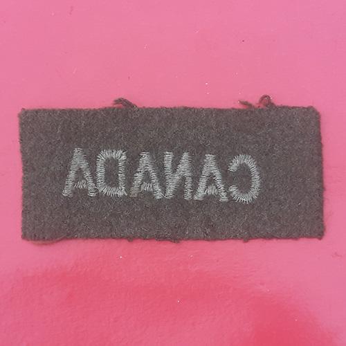 (Canada) "Canada" - Cloth Shoulder Title - Image 2