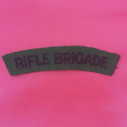 The Rifle Brigade - Cloth Shoulder Title