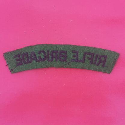 The Rifle Brigade - Cloth Shoulder Title - Image 2
