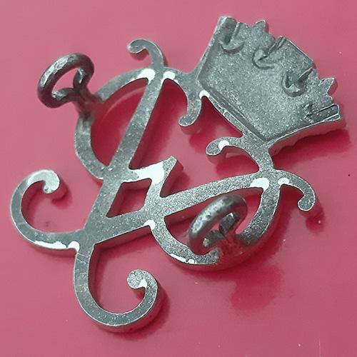 7th Gurkha Rifles - Officer's Silvered Pouch Badge - Image 2