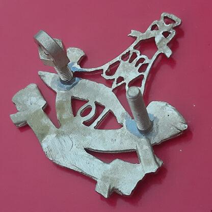 10th Gurkha Rifles - White Metal Pouch Badge - Image 2