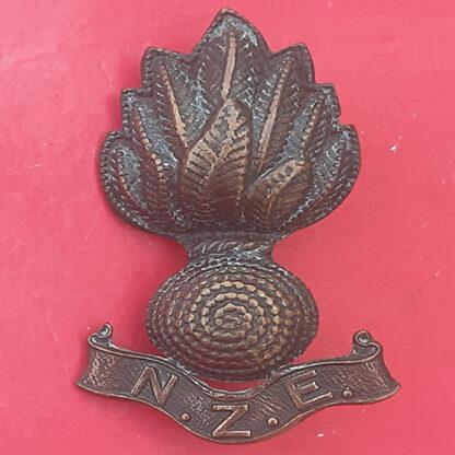 (New Zealand) New Zealand Engineers - Officer's Bronze Collar Badge