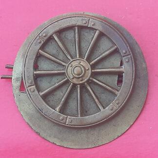 Wheelwright/Wheeler - Gilding Metal Trade Badge