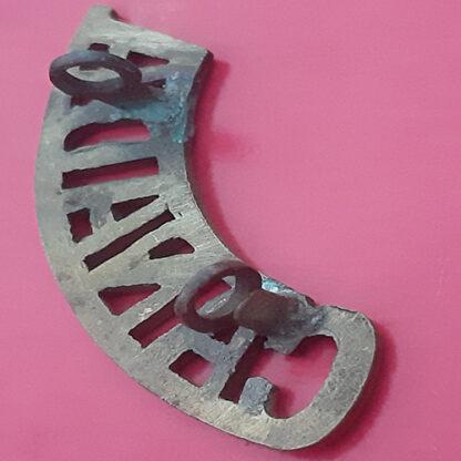 (Canada) "Canada" - Gilding Metal Shoulder Title - Image 2