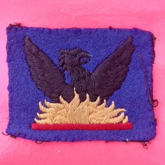 87th Army Group Royal Artillery - Woven Cloth Formation Badge
