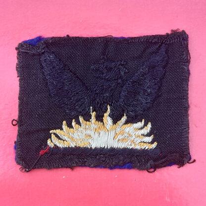 87th Army Group Royal Artillery - Woven Cloth Formation Badge - Image 2