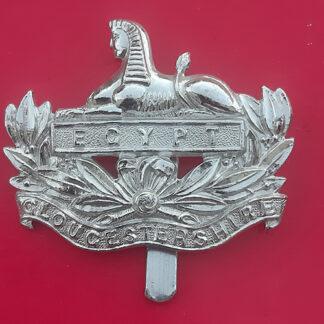 The Gloucestershire Regiment - Silver Anodised (Firmin London) Cap Badge